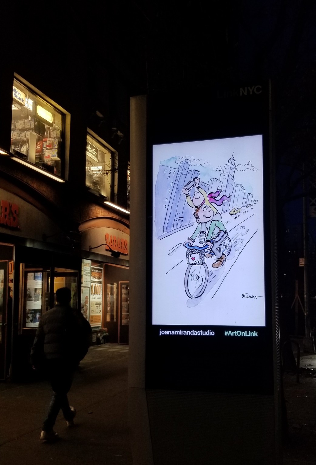 Joana-Miranda-Studio-ArtonLink-I-Love-NY-outside-of-Zabars